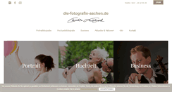 Desktop Screenshot of die-fotografin-aachen.de